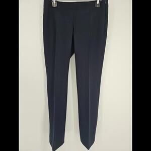 Talbots Work Dress Pants‎ Navy Blue Sz 4p Modern Fit JO1804